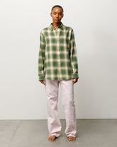 BEACH OMBRE PLAID SHIRT