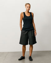 BAGGY SEERSUCKER BEACH SHORT