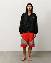 ATHLETIC MESH ZIP HOODIE