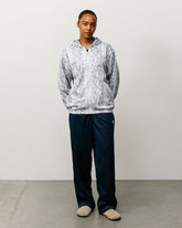 ATHLETIC MESH ZIP HOODIE