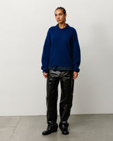 WAFFLE CASHMERE SWEATER