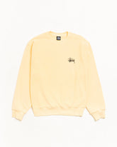 BASIC STÜSSY CREW GARMENT DYED