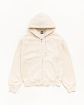 LINK SPORT ZIP HOODIE GARMENT DYED