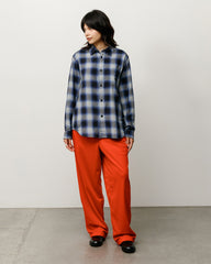 BEACH OMBRE PLAID SHIRT