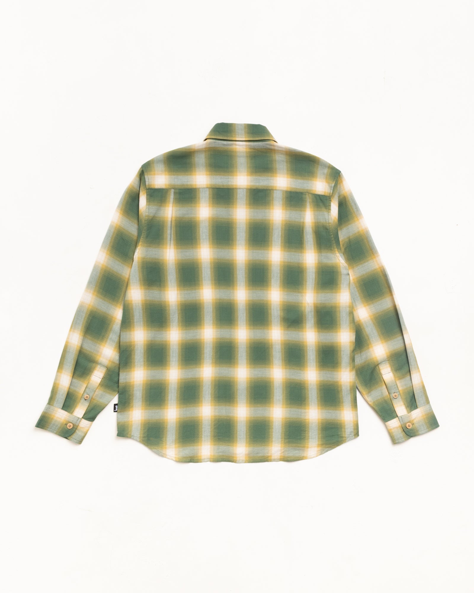 BEACH OMBRE PLAID SHIRT
