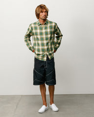 BEACH OMBRE PLAID SHIRT