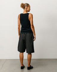 BAGGY SEERSUCKER BEACH SHORT