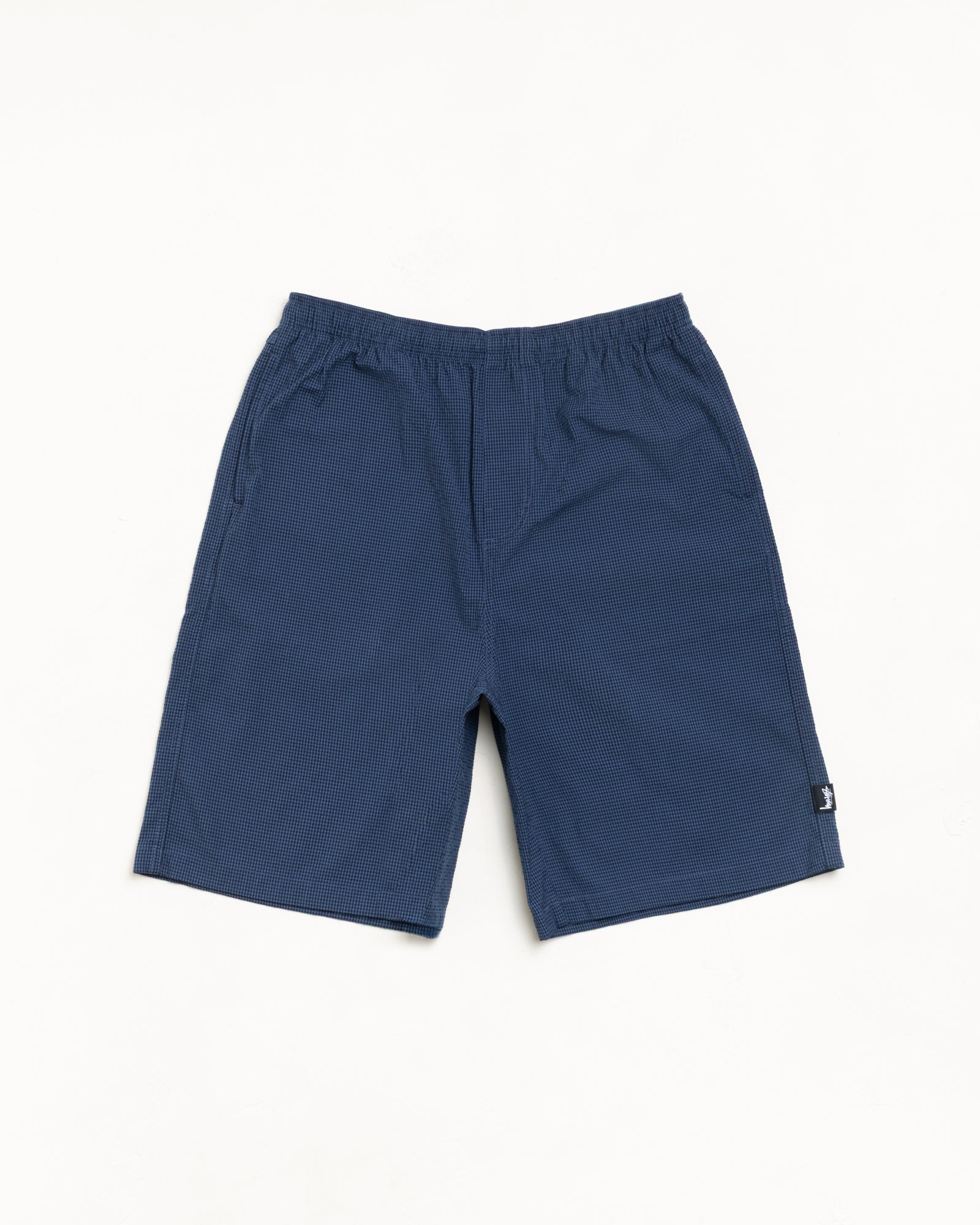 BAGGY SEERSUCKER BEACH SHORT