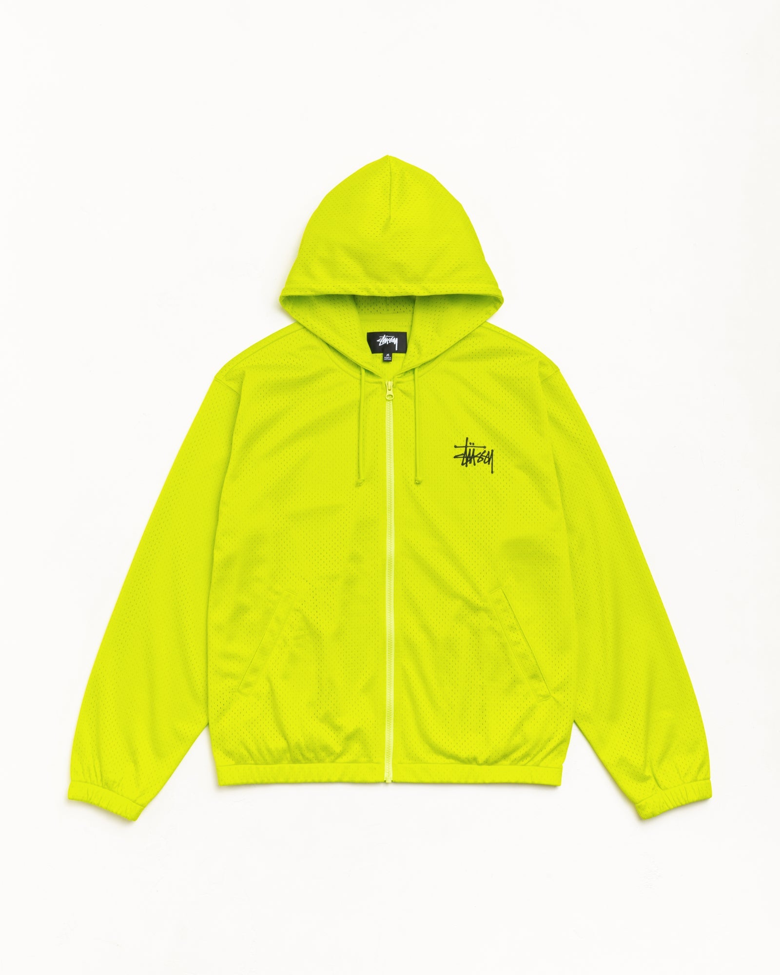 ATHLETIC MESH ZIP HOODIE