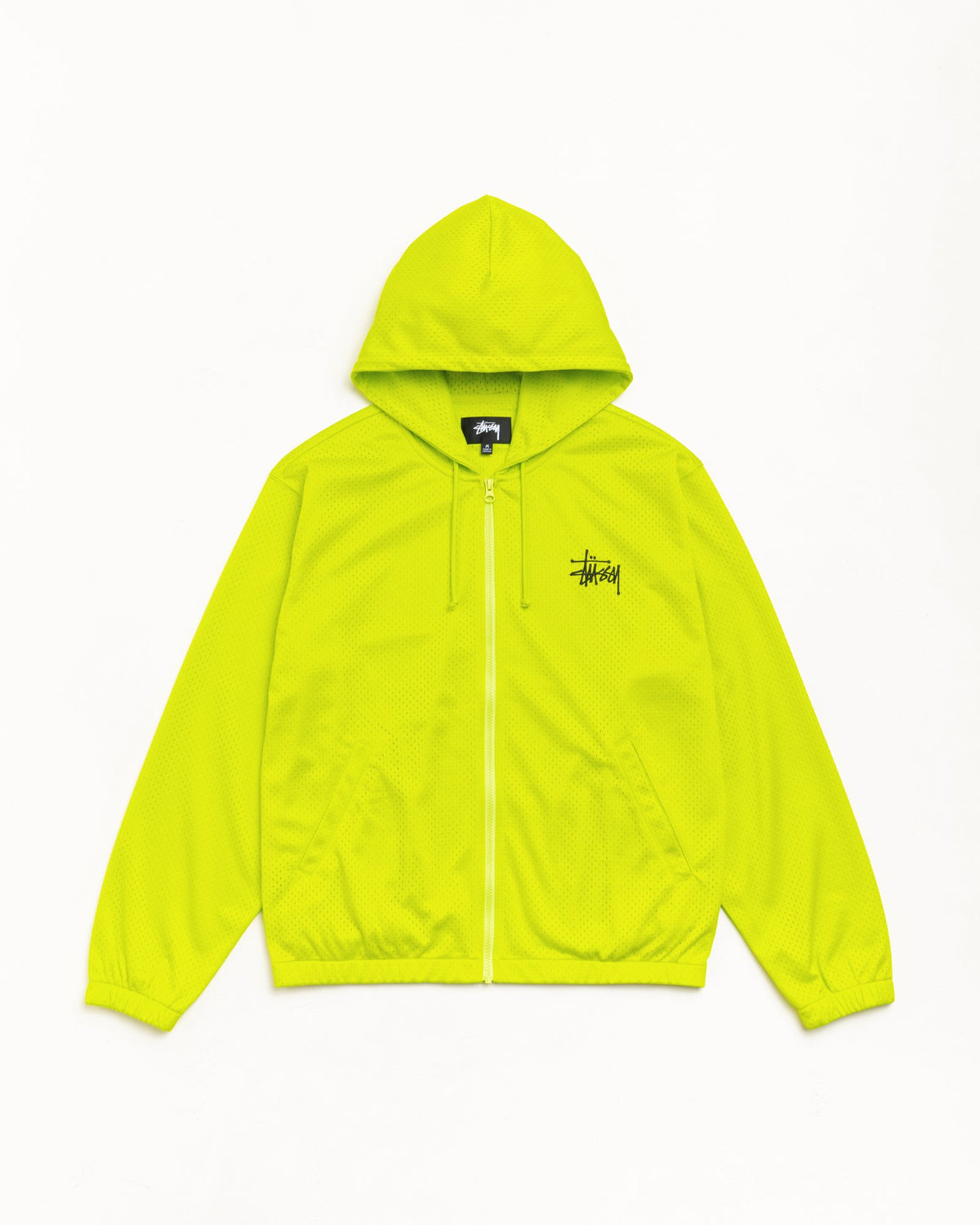 ATHLETIC MESH ZIP HOODIE