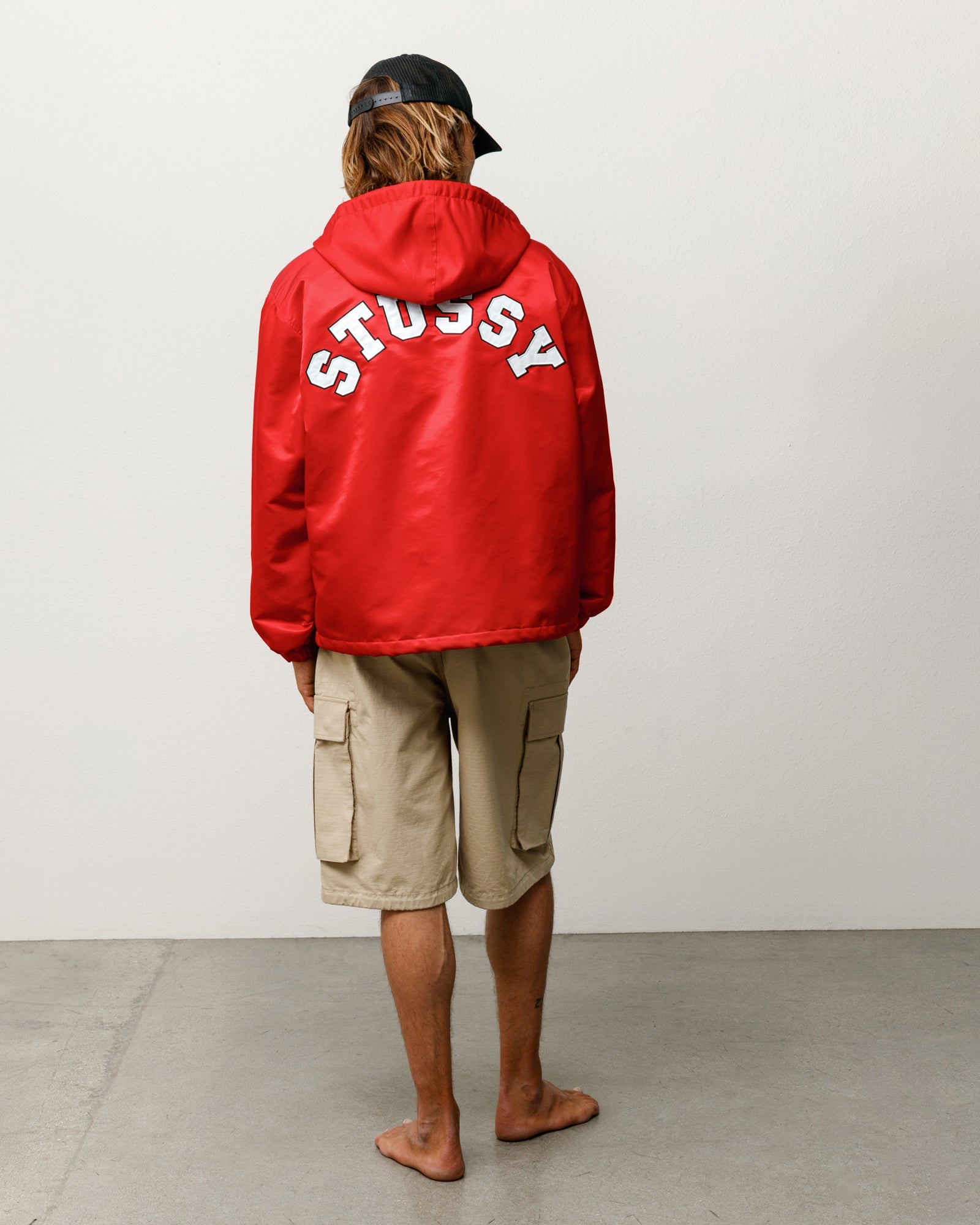 HOODED COACHES JACKET