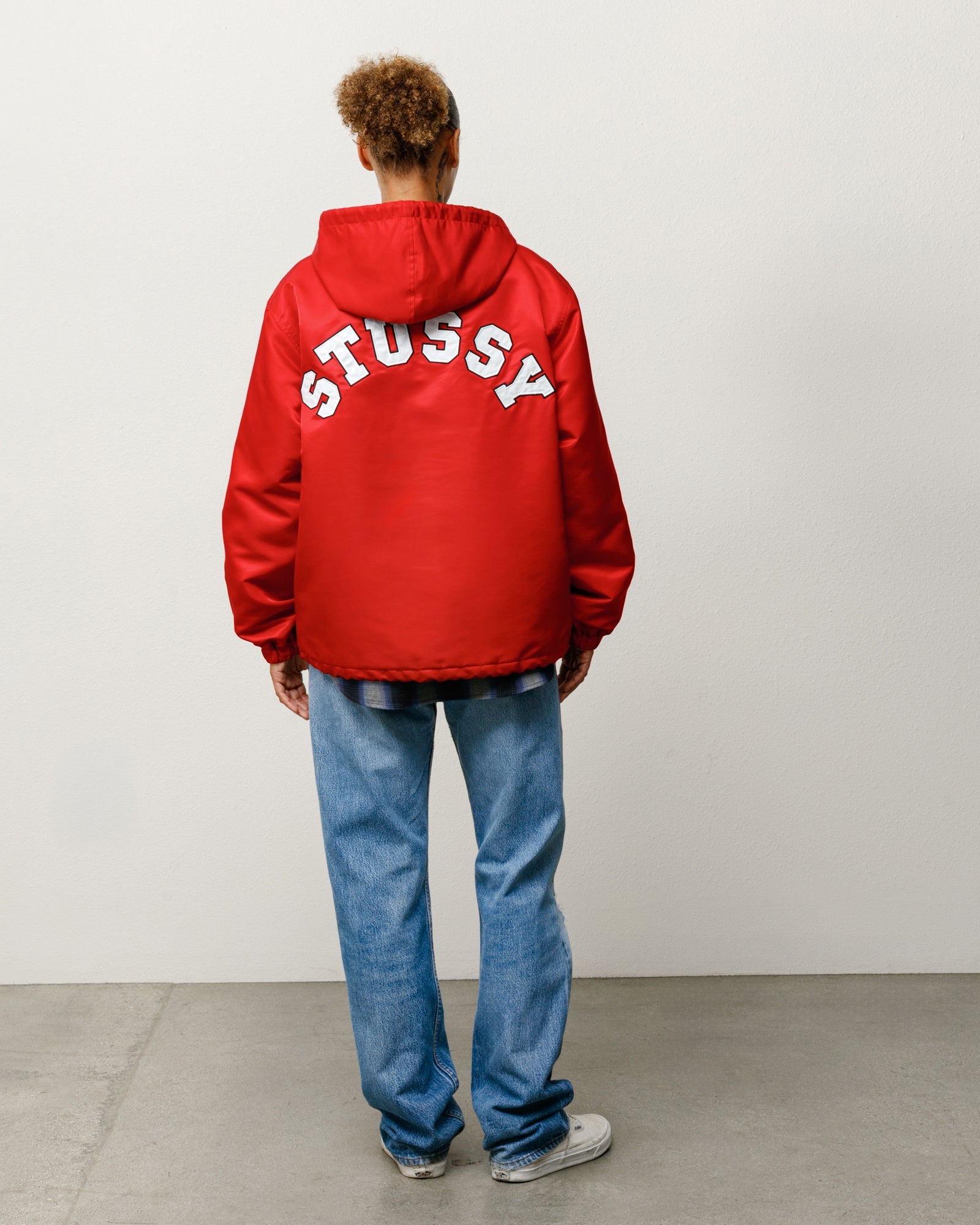 HOODED COACHES JACKET