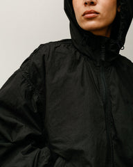 DOUBLE COTTON HOODED JACKET