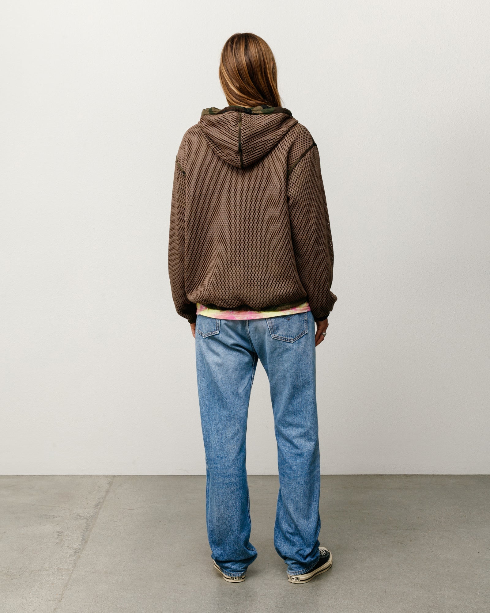 LAYERED MESH REVERSIBLE JACKET