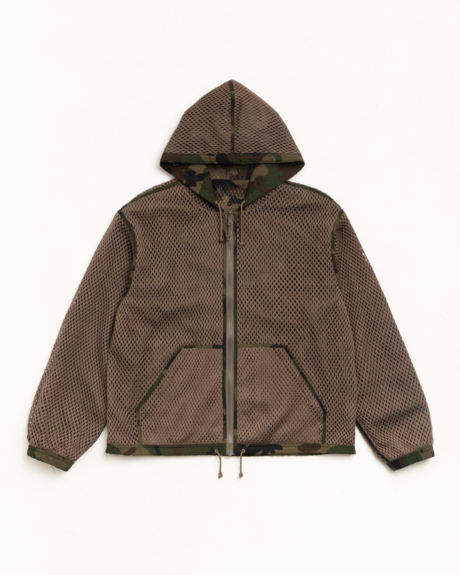 LAYERED MESH REVERSIBLE JACKET