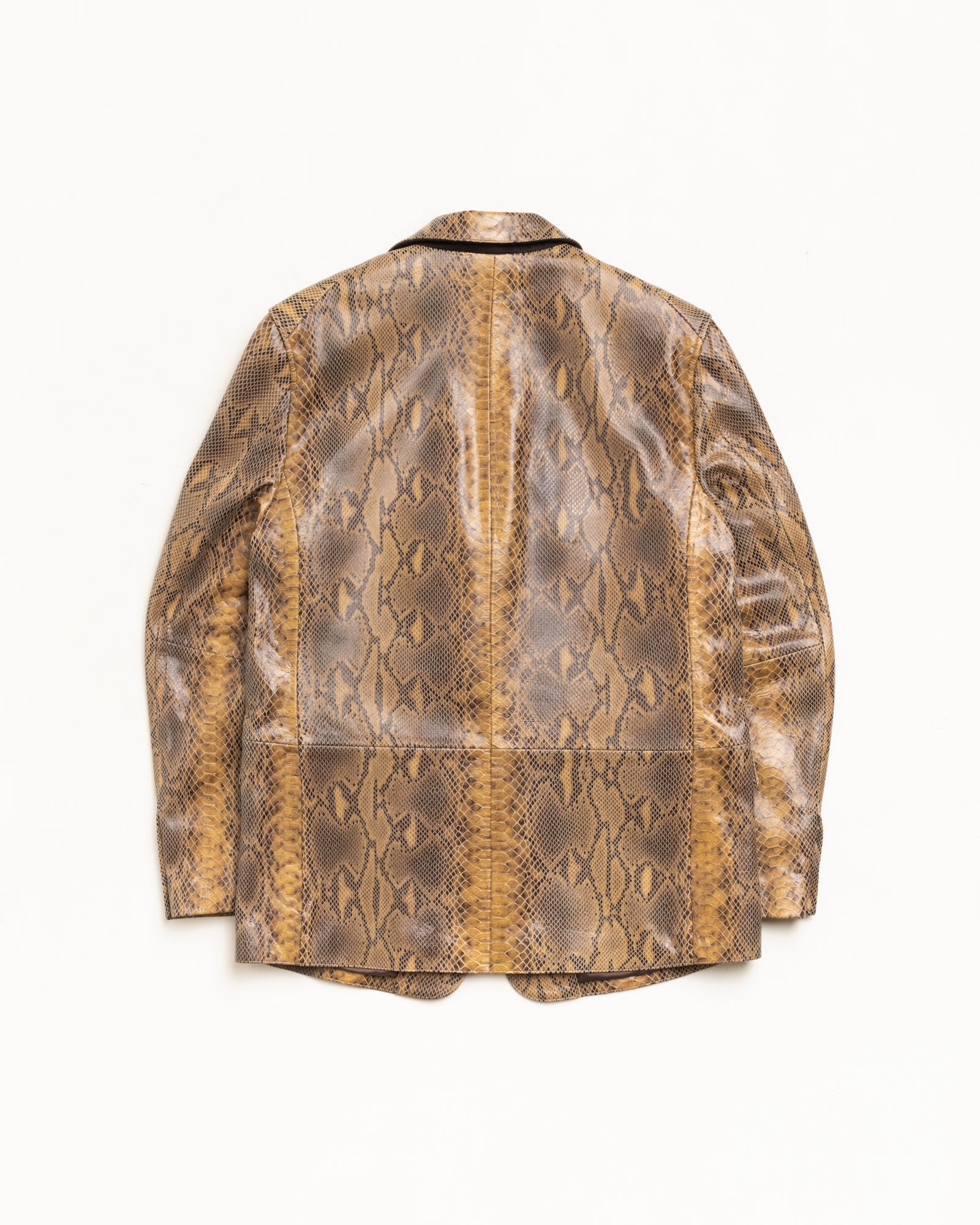 LEATHER BLAZER