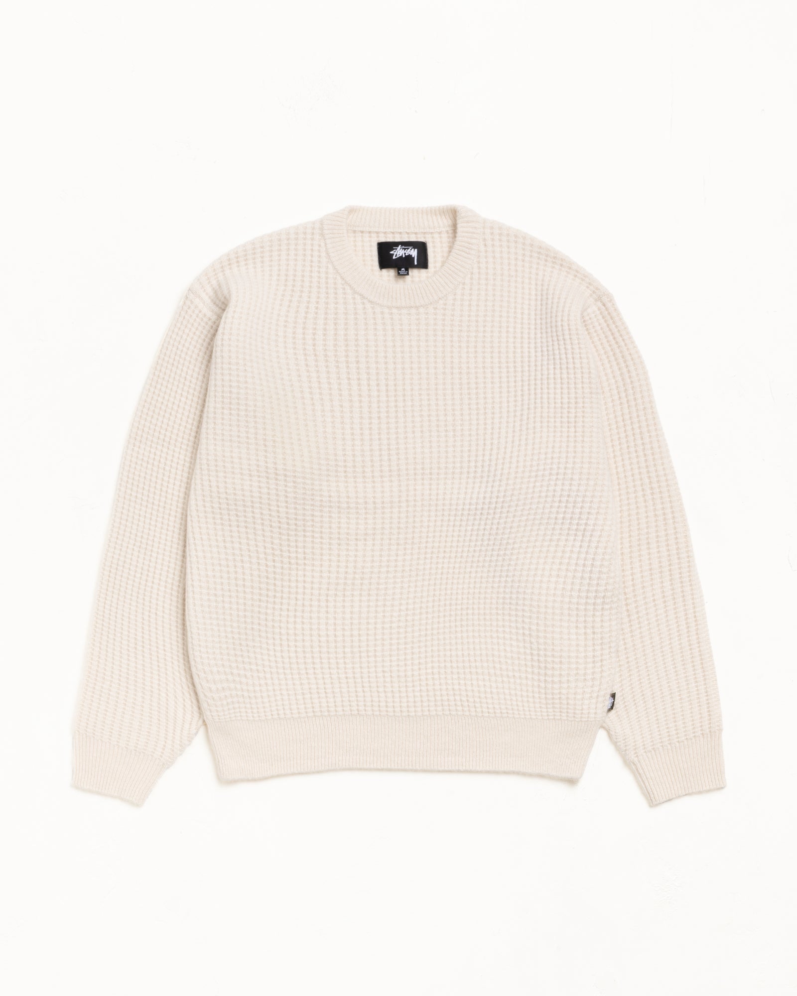 WAFFLE CASHMERE SWEATER