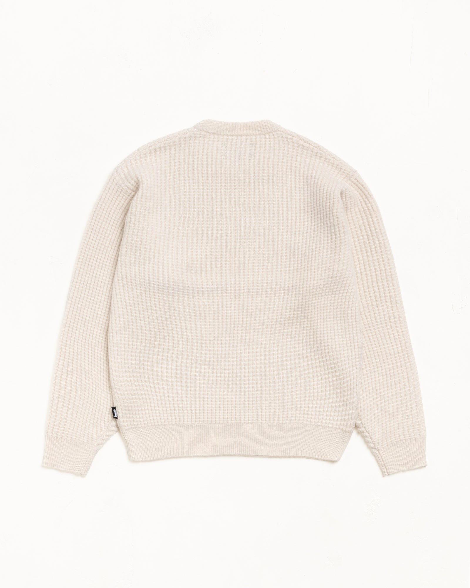 WAFFLE CASHMERE SWEATER