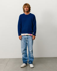 WAFFLE CASHMERE SWEATER