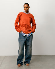 FLORAL ROLL NECK SWEATER