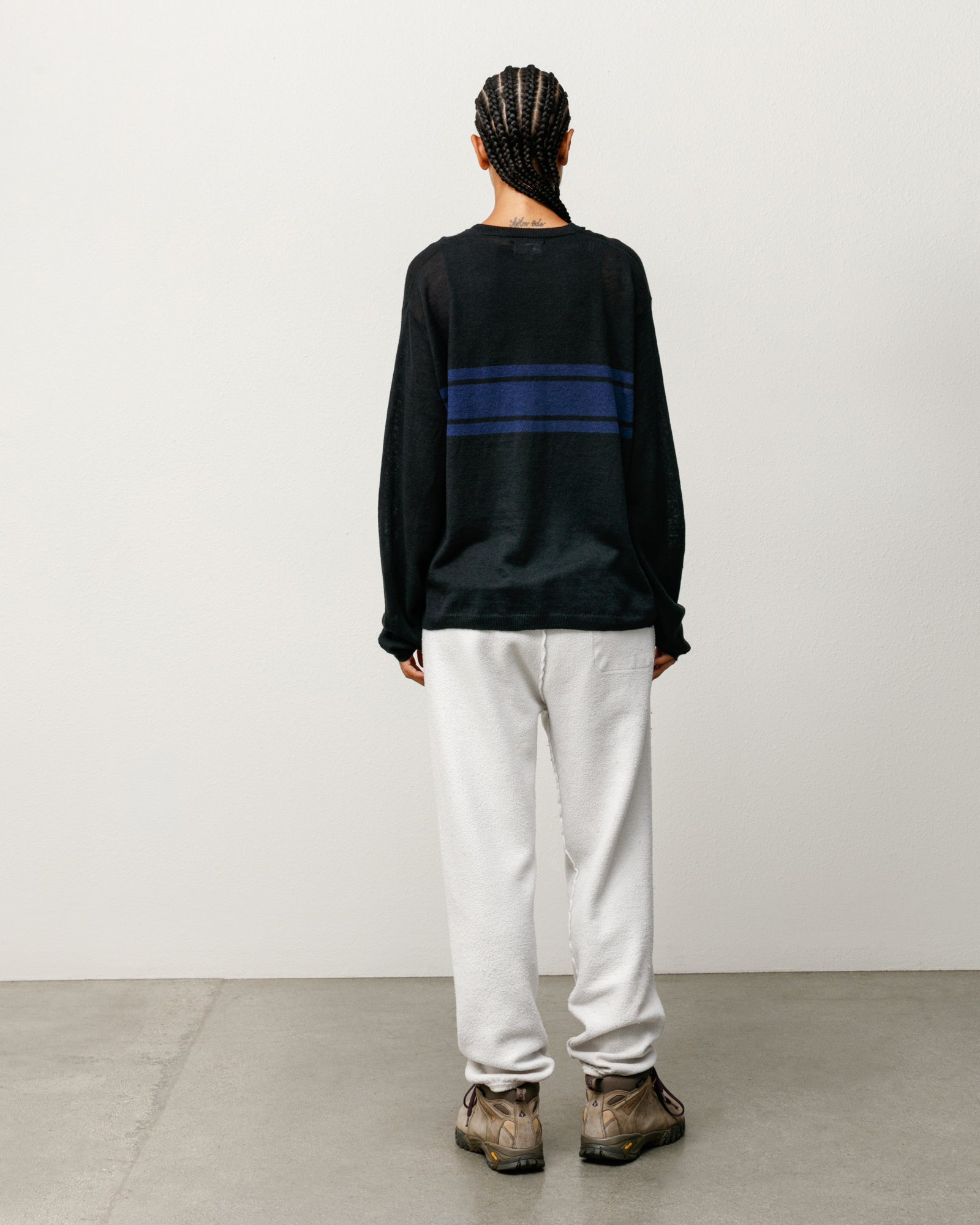 LIGHTWEIGHT STRIPED SWEATER