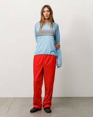LIGHTWEIGHT STRIPED SWEATER