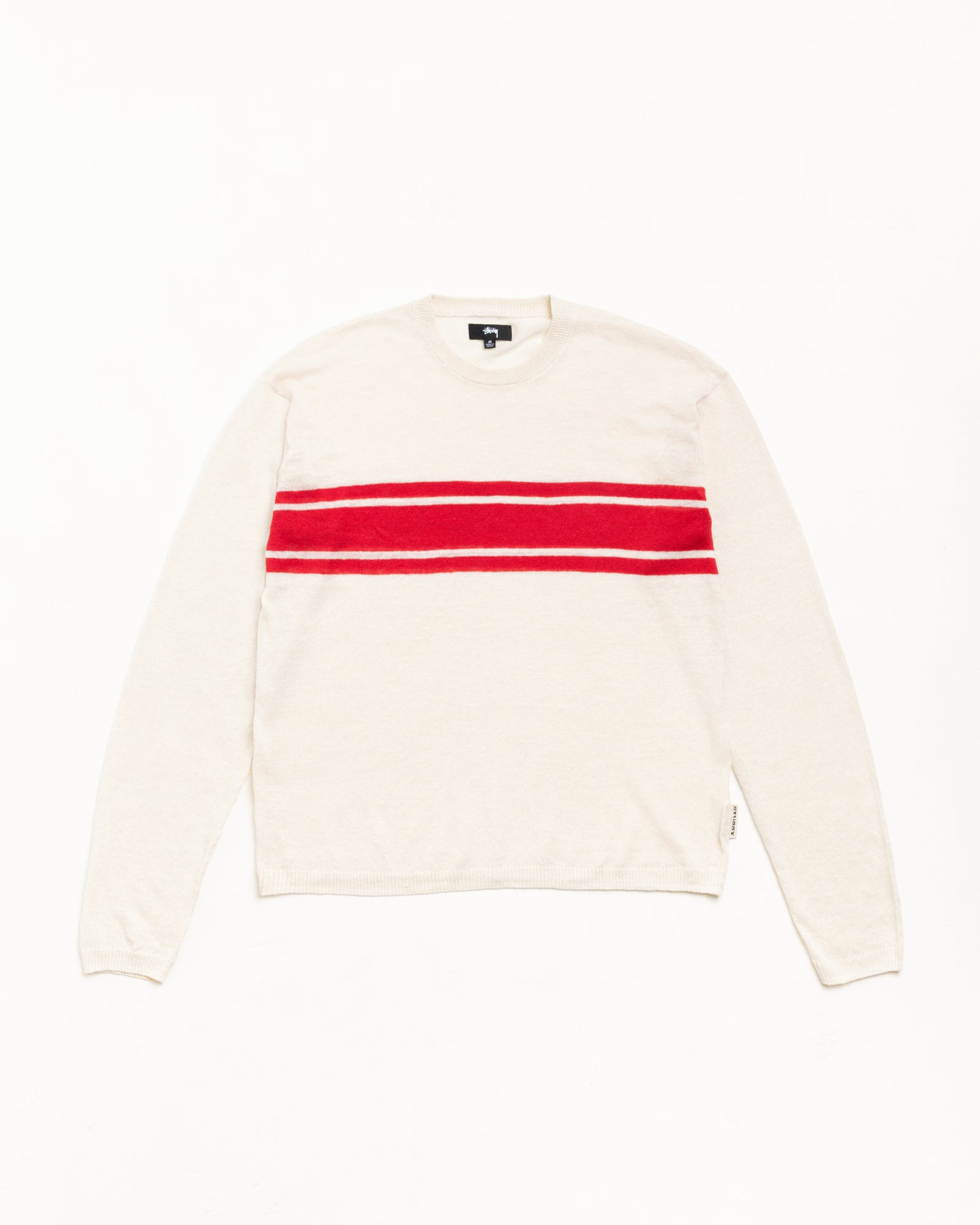 LIGHTWEIGHT STRIPED SWEATER