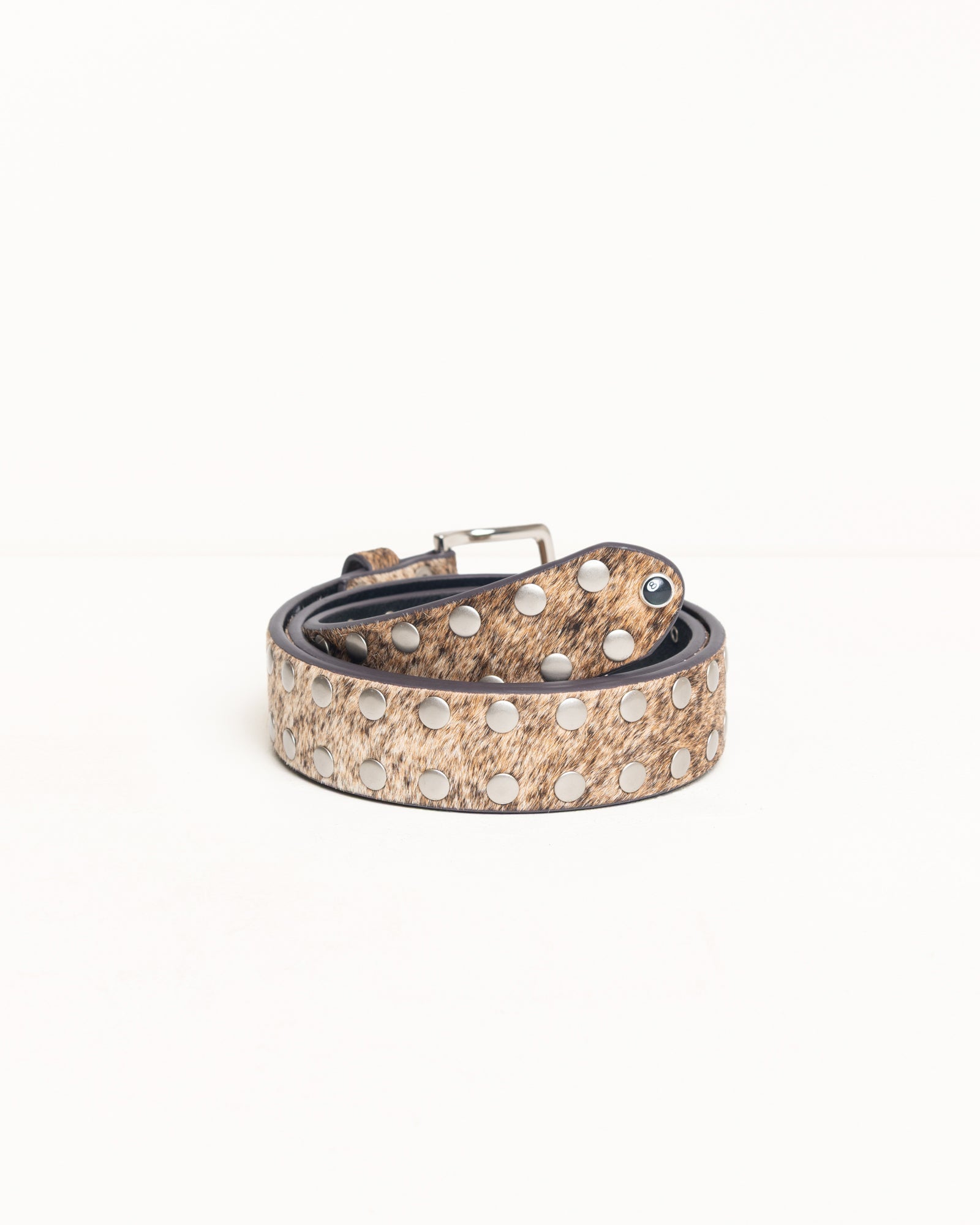 8 BALL STUDDED BELT