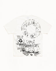 SKULLS TEE PIGMENT DYED