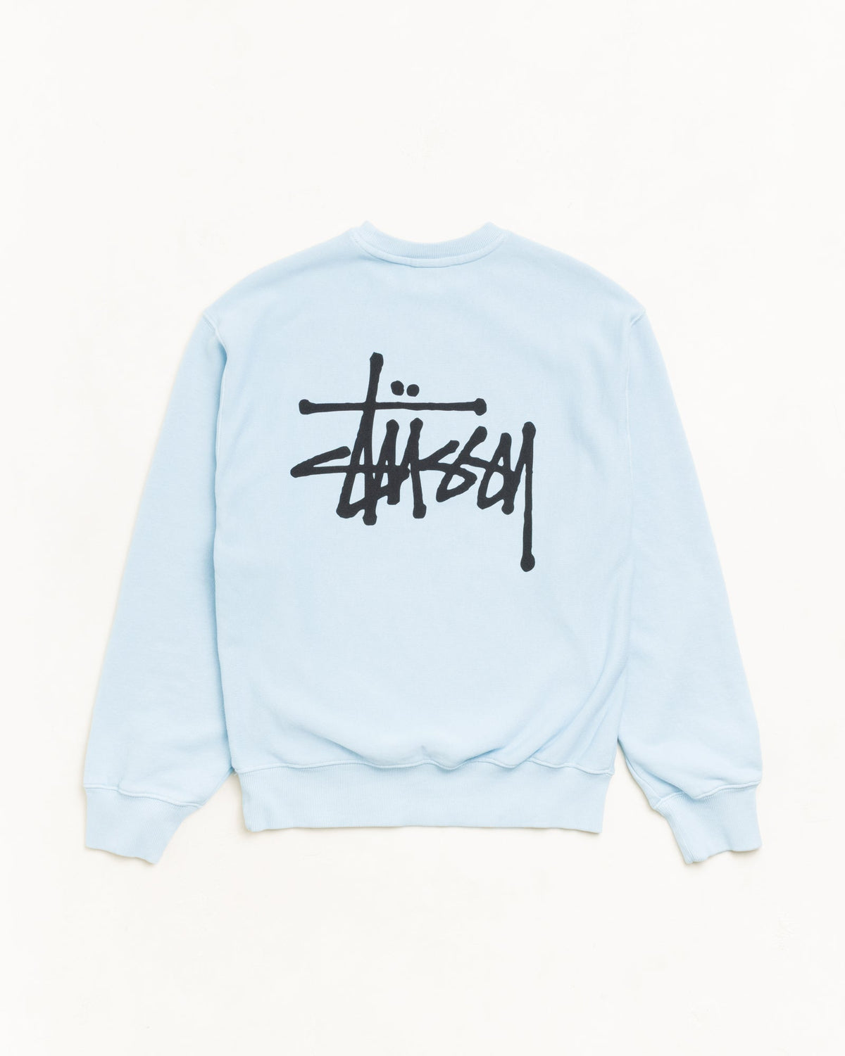BASIC STÜSSY CREW GARMENT DYED