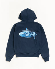 WAVE OVAL HOODIE