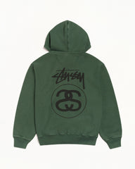 STOCK LINK ZIP HOODIE PIGMENT DYED
