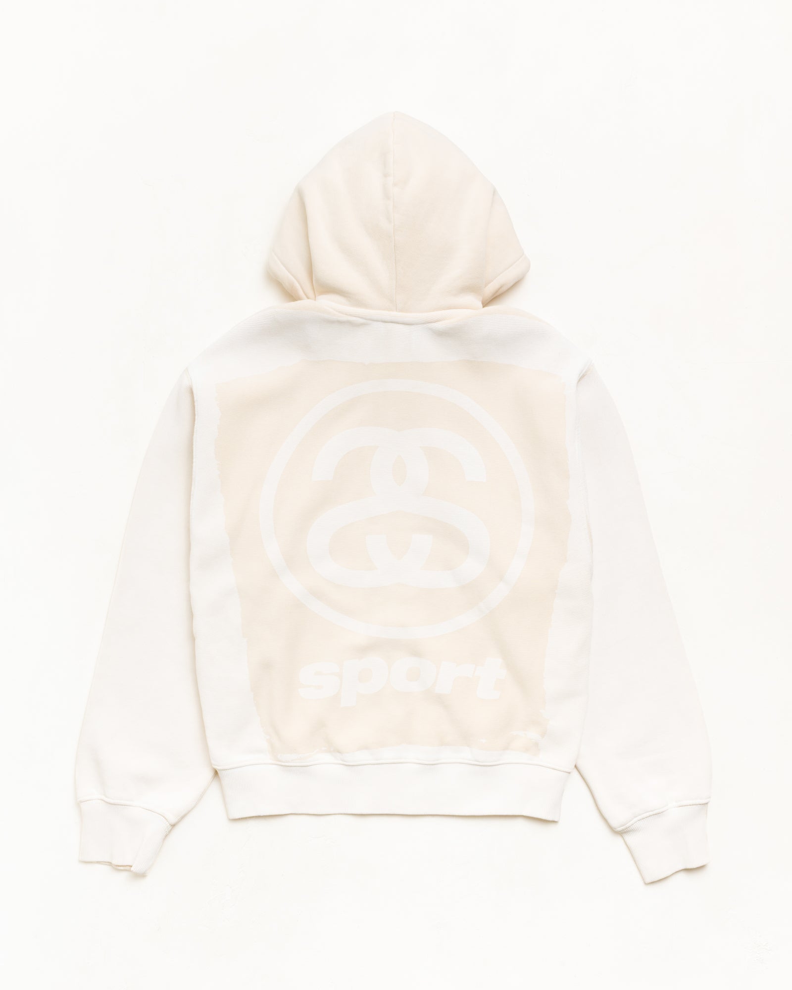 LINK SPORT ZIP HOODIE GARMENT DYED