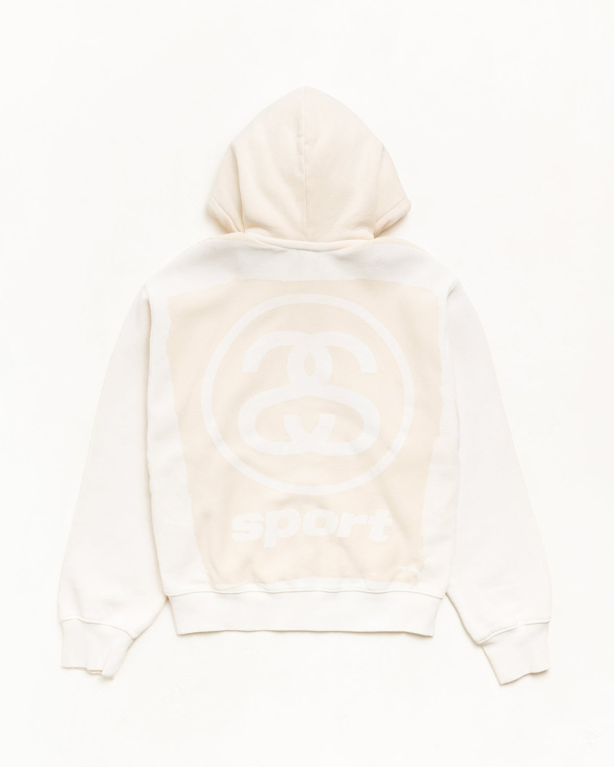 LINK SPORT ZIP HOODIE GARMENT DYED