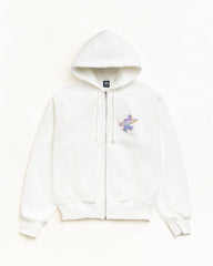 DOT SURF PUFF PRINT ZIP HOODIE