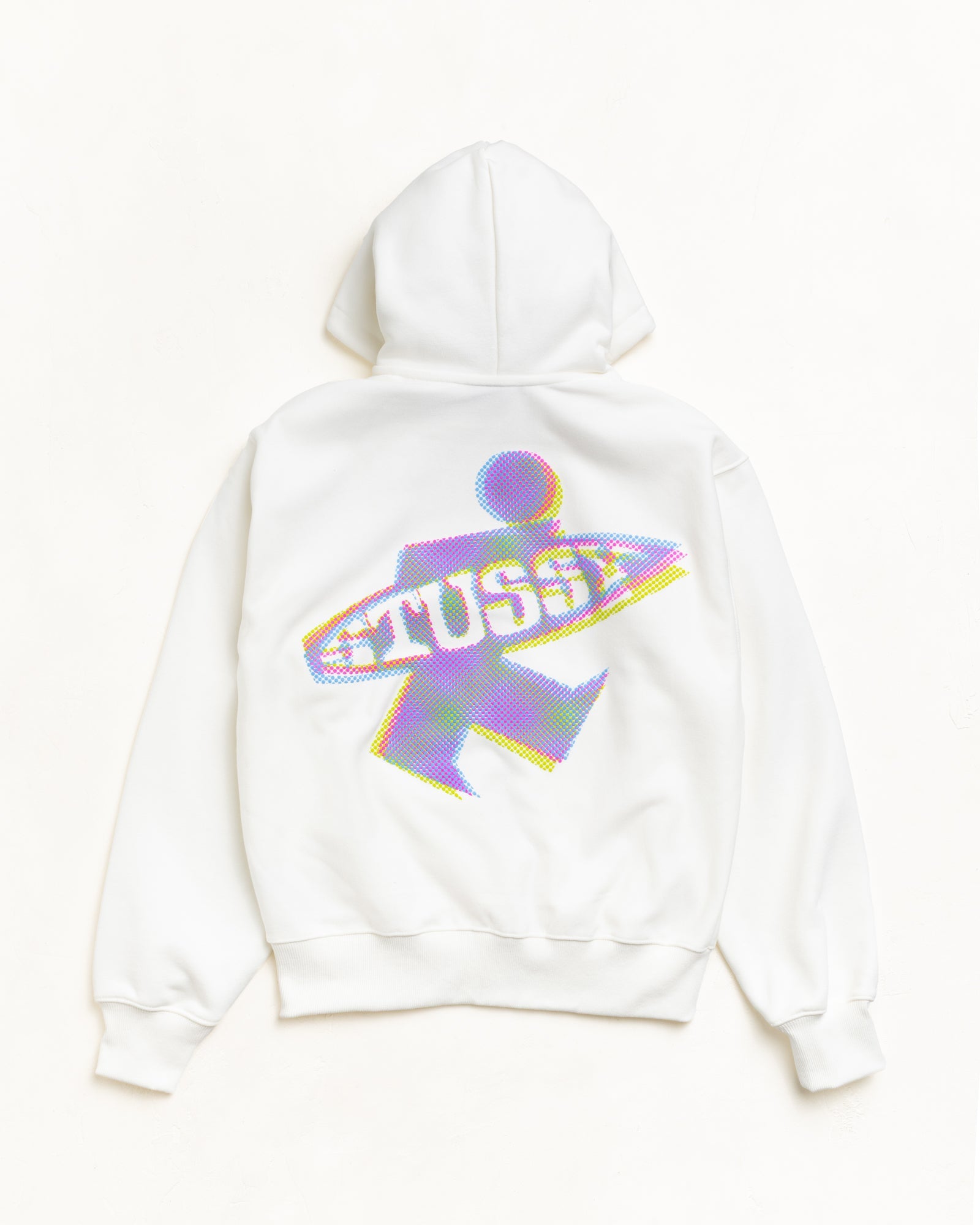 DOT SURF PUFF PRINT ZIP HOODIE