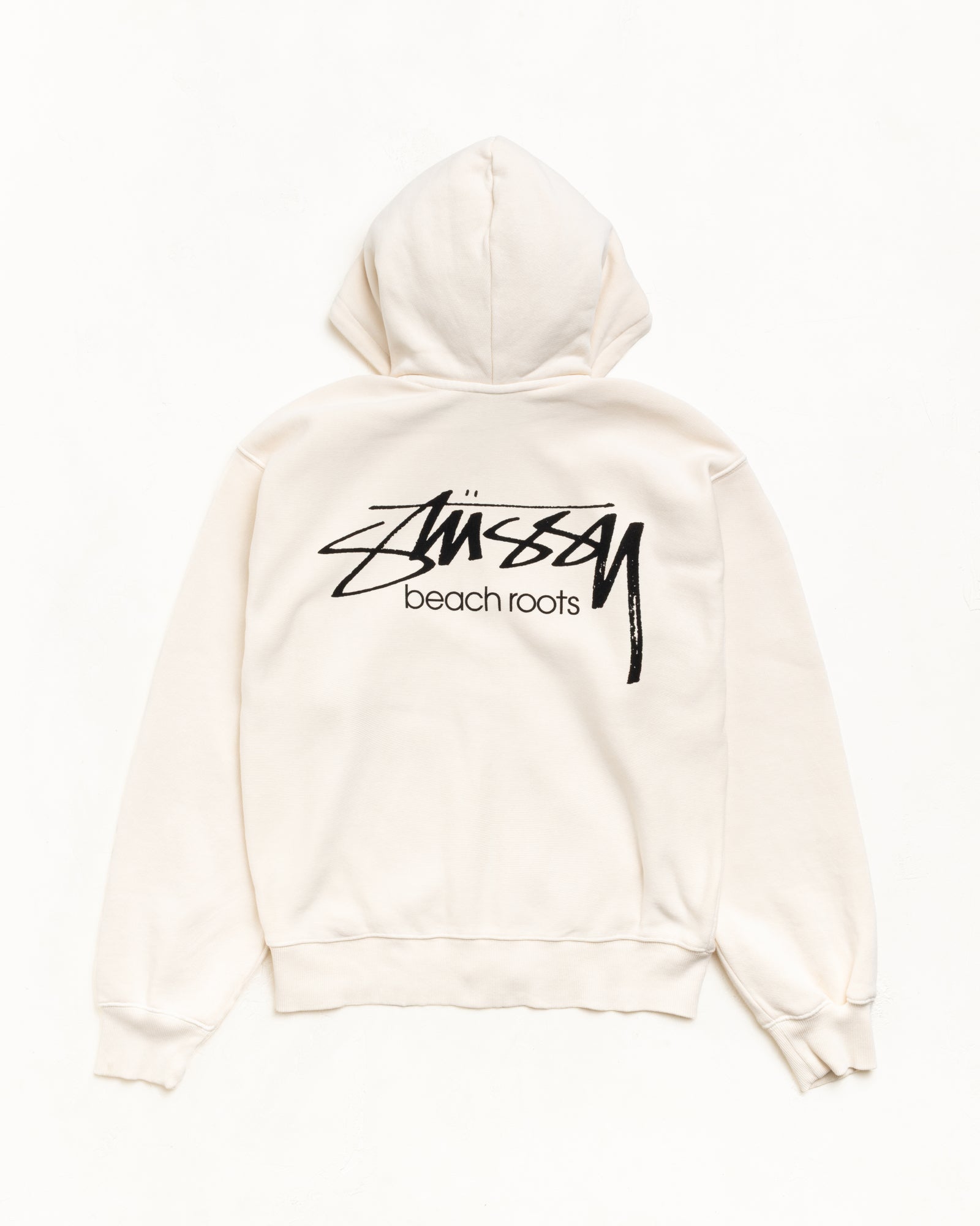 BEACH ROOTS ZIP HOODIE GARMENT DYED