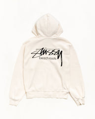 BEACH ROOTS ZIP HOODIE GARMENT DYED