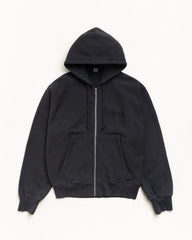 BEACH ROOTS ZIP HOODIE GARMENT DYED