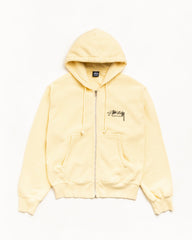 BEACH ROOTS ZIP HOODIE GARMENT DYED