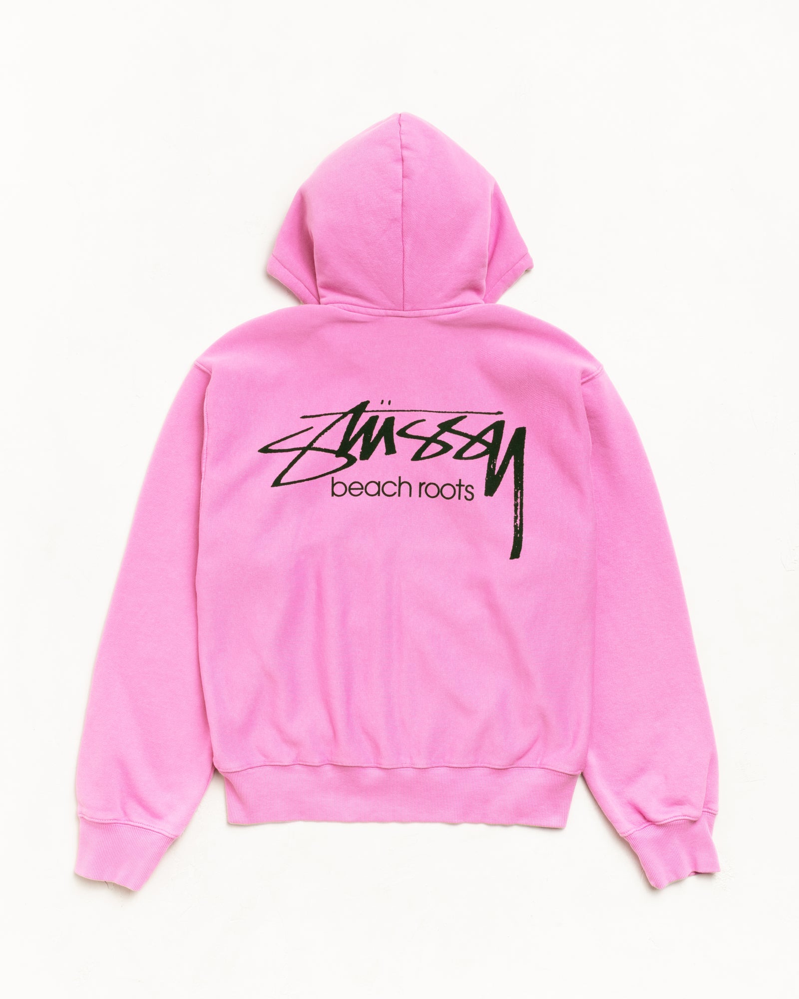 BEACH ROOTS ZIP HOODIE GARMENT DYED